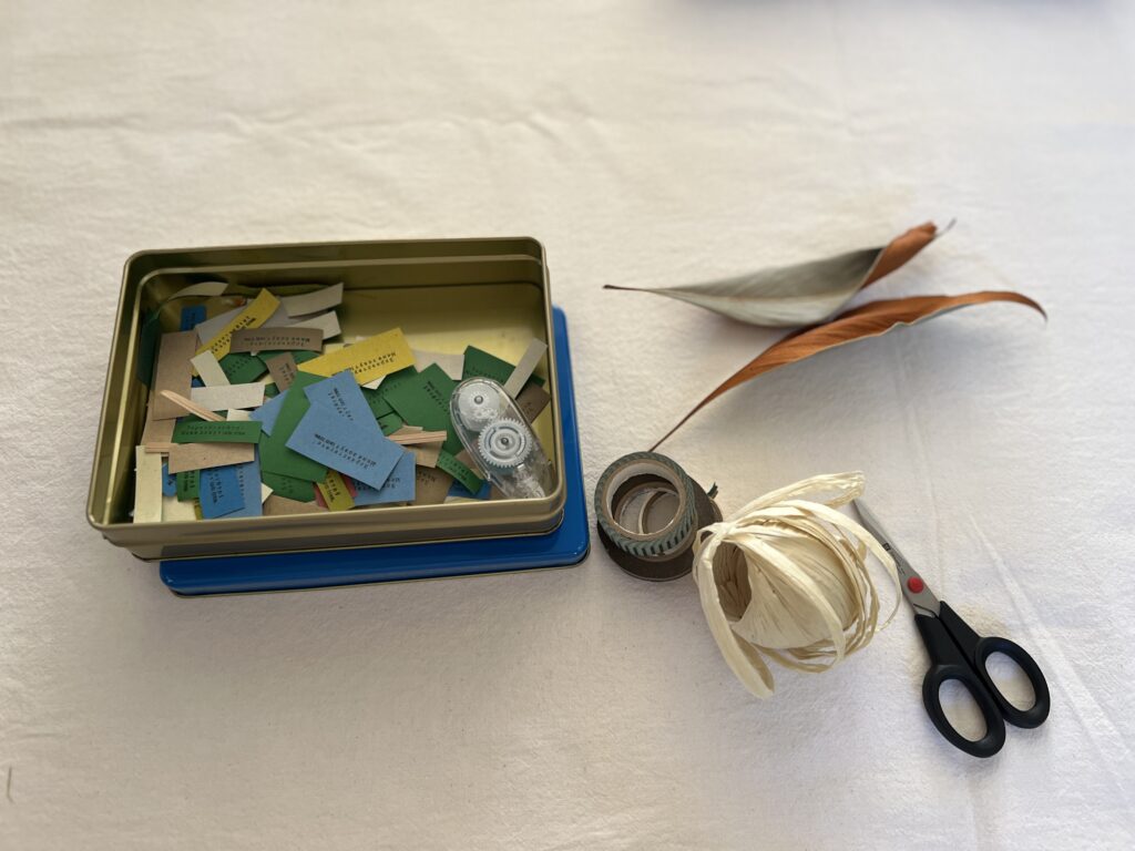 ✒︎ エプロンが仕立て上がったら。